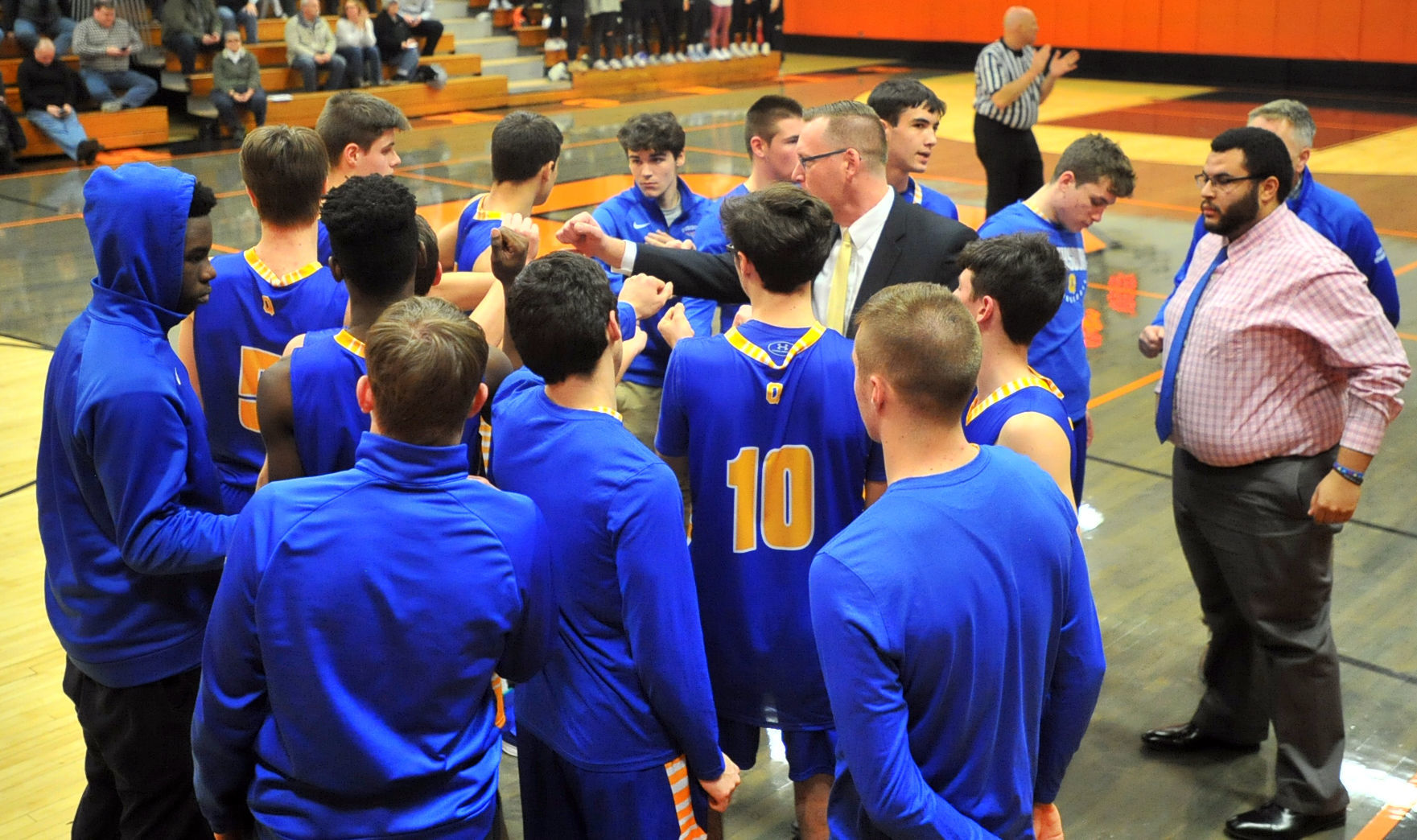 Boys basketball: Queensbury at Schuylerville